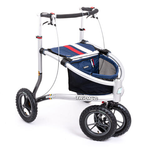 Veloped Sport 12er 助行车 L 深蓝色/红色/白色
